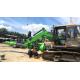 KR50A Rotary Drilling Excavator Piling Rigs High Power Engine Bored