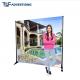 10x8 Ft Stand Trade Show Booth Backdrop Telescopic Adjustable Flat Straight