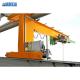 High Performance Wall Travelling Jib Crane 18m With Wireless Remote Control