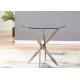 Electroplating Stainless Steel Leg 30kgs Modern Dining Table