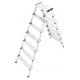 Modern Design Aluminum Step Stool Folding Scaffold Ladder 2x7 Steps