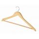 BSCI  37.3cm 2 Layers Wooden Multi  Trouser Clamp Hangers