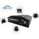 RS232 720P 4G 4 Channel Mobile DVR Onboard Cameras Inputs Bus Router With Hard Drive