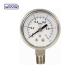 1/4"Bsp 304 Stainless Steel Pressure Gauge Bottom Connection 60mm