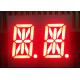 Red 7-Segment LED Display 5V Operating Voltage 0.1W Power Consumption Long Life Span