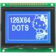 M12864L-B5, 12864 Graphics LCD Module, 128 x 64 dot-matrix Display, STN(Blue), transmissiv