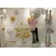 Christmas Window Display Decorations Foam Balls With Gold / Silver Glitter Surface