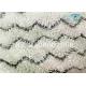 White Color W Shaped Jacquard Microfiber Fabric Twist Pile Fabric Flat Refill For Mops