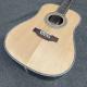 Custom 41 inch Dreadnought D 12 strings abalone binding folk classic acoustic guitar with customized inlay logo headstock