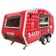 Roaming Coffee Concession Trailer Lighting Street Commercial Food Trailer