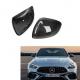 Pair Accessories Carbon Fiber Look Rearview Mirror Decorative Covers for Mercedes Benz