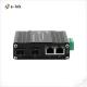 Industrial Gigabit PoE Switch 2-Port 10/100/1000T 802.3at To 2-Port 100/1000Base-X SFP