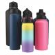 2023 New Custom Logo different lid Portable Insulated Promotional Stainless Steel Water Bottle  500ml 750ml 1000ml
