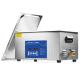 110V/220V Ultrasonic Cleaner 480W for Motorcycle Parts Tools Chains 22L Capacity 28/40 kHz Frequency Digital Control