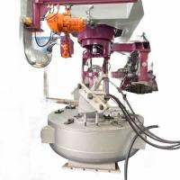 Air Pressure Compressed Metal Die Casting Machine With 1800KG Furnace Capacity