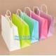 luxury hot stamping logo fancy paper flower carrier bag,Paper Gift Carrier Bags with Rope Handles in Large / Medium / Sm