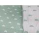 Plain Garment For Baby 150g / M² Cotton Flannel Cloth