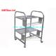 CM402/602/NPM SMT Feeder Placed Cart Stainless Steel For Panasonic Feeder Trolly