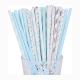 Colorful Paper Drinking Straws Food Grade Eco Friendly For Coffee Juice