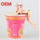 3D Sexy Action Figures Press-Hand Cup Beautiful Sexy Anime Girl Figure Product For Kids