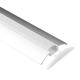 YD-1206 Outdoor LED Strip Profile Aluminium LED Profile Light Channel 56*8mm Anodized