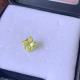 1.37CT Fancy Intense Yellow VVS1 EX VG CVD Lab Made Diamonds Princess Cut IGI Certificated