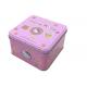 Hello Kitty Design 14cm Square Tin Box