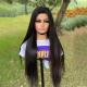 100% Indian Human Hair Straight HD Lace 13*4 Frontal Wigs