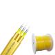 Flat Triplet Armored Fiber Optic Cable GJFJBV Yellow Color For Indoor