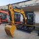 Cat306 6 Ton Mini Used Excavator with Cat C2.6 DLturbo Engine and 1200 Working Hours