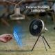 Battery 10000mAh Outdoor Camping Fan ABS Rechargeable Light Portable Mini Tripod Fan