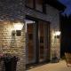 Professional Design 3.7V LED Solar Wall Lamp 30PCS Outdoor Lighting Waterproof