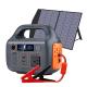500W Solar Energy System Portable Solar Power Bank Generator With Rechargeable Lithium Battery
