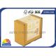 Custom Print Label Corrugated Kraft Mailing Box E Flute Brown Corrugated Mailer