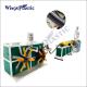 PP PE PVC PA Single Wall Corrugated Electrical Conduit Protective Sheath Pipe Extruder