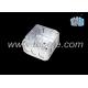 Galvanized Steel 4 Inch Square Conduit Boxes , Outdoor Conduit Box With Knockouts
