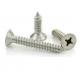 Heavy Duty Round Head No 6 Self Tapping Screws , A4 Stainless Steel Bolts Grade