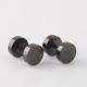 Black Color Unique Mens Stud Earrings Stainless Steel Body Piercing Jewelry