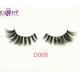 Real Siberian Curl Natural Mink Eyelashes Natural Shining Black Shade