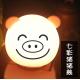 Pig Silicone Night Lights Lamp 0.8W With Micro USB Charging Home Usb Led Desk Lamp