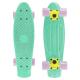 22'' Retro Plastic Cruiser Complete Skateboard With ABEC 7 Bearings And PU Wheels