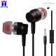3.5MM Stright Metal Wired Earphones Plug 120cm In Ear Stereo Bass Headset