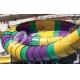 Water Playground Equipment Fiberglass Water Slides / Super Bowl Water Slide for Theme Park