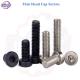 DIN Standard Low Thin Head Hexagon Socket Shoulder Screw Bolt with Washer and Control