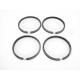 High Hardness Automotive Piston Rings For Deutz BF 4 L1011 F Euro 1 91.0mm 3+2+3