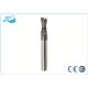 55 Hardness Tungsten Steel Square End Mill with Air or Oil Cooling Mode