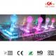 Rgb / Single Color Crystal Led Arcade Joystick , Integrated Design Video Game Joystick