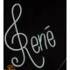 René neon sign French custom neon sign handmade led flexable tube material