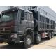 ZZ3317N3867W 12 Wheeler Heavy Duty Dump Truck With 371HP  Engine And ZF Steering