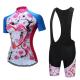 Outdoor Womens Cycling Clothing Bike Cycling Accessories Cool Dry Bike Jersey Suits